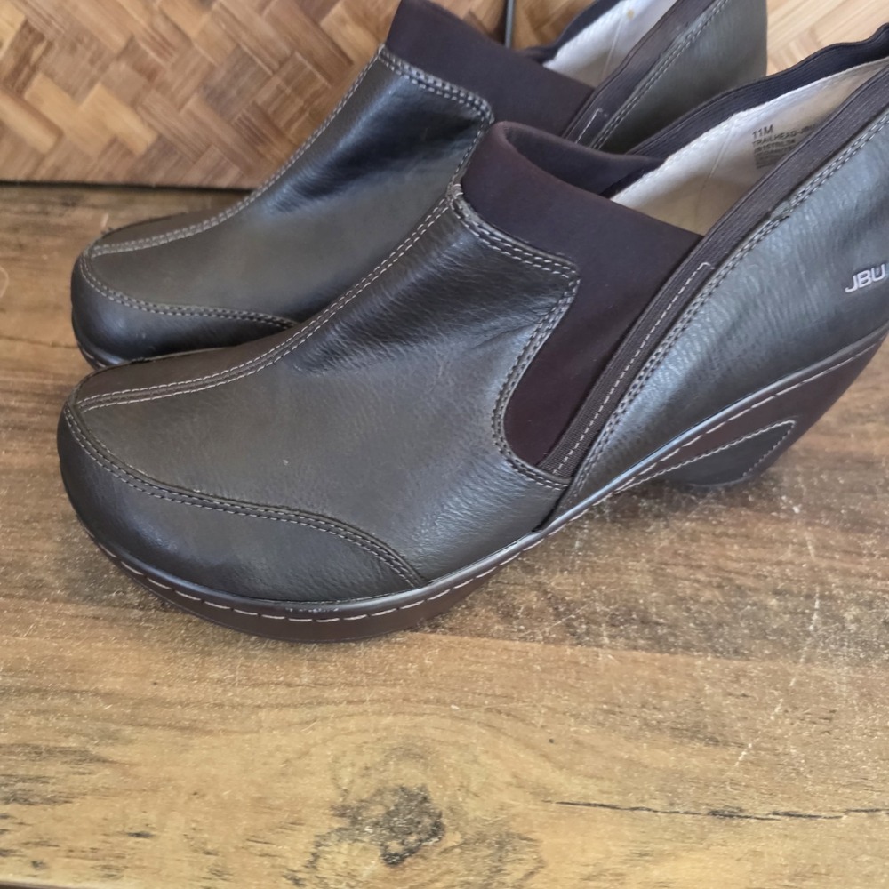 JBU Jambu Designs Shoes Women's Size 11M Brown Wedge Heel Trailhead Comfort‎